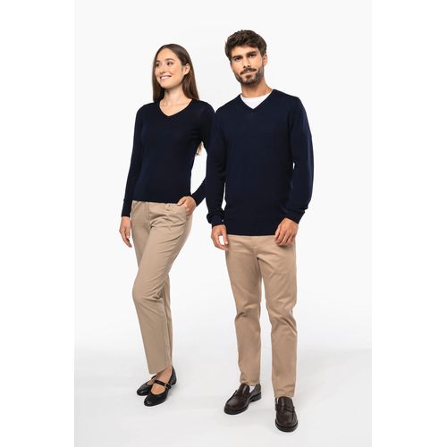 Pull Mérinos col V homme thumbnail 10