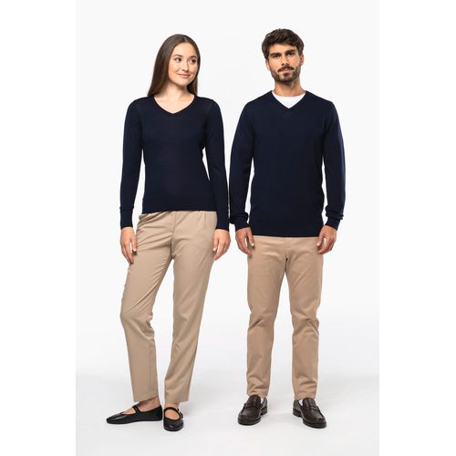 Pull Mérinos col V homme thumbnail 9
