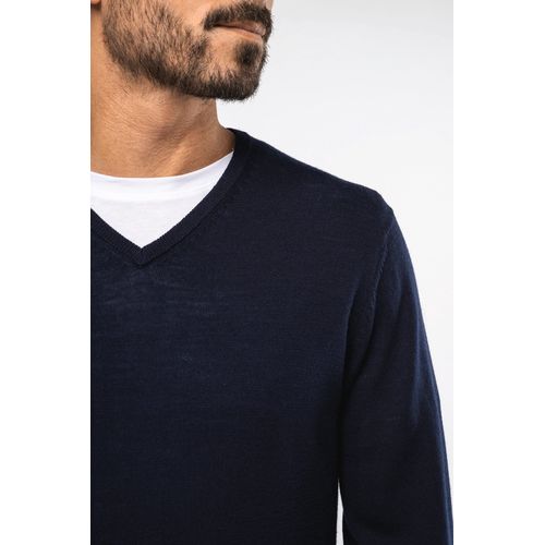 Pull Mérinos col V homme thumbnail 6