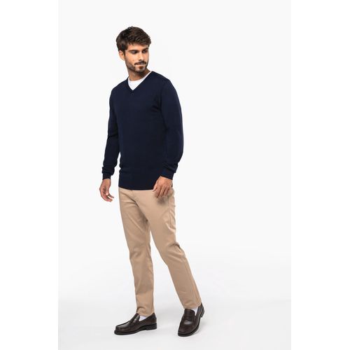 Pull Mérinos col V homme thumbnail 8