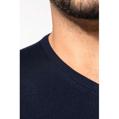 Pull Mérinos col V homme - 7