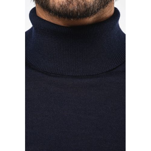 Pull Mérinos col roulé homme thumbnail 5