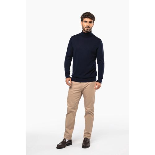 Pull Mérinos col roulé homme thumbnail 4