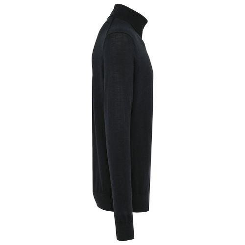 Pull Mérinos col roulé homme - 14