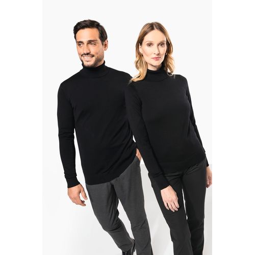 Pull Mérinos col roulé homme - 6