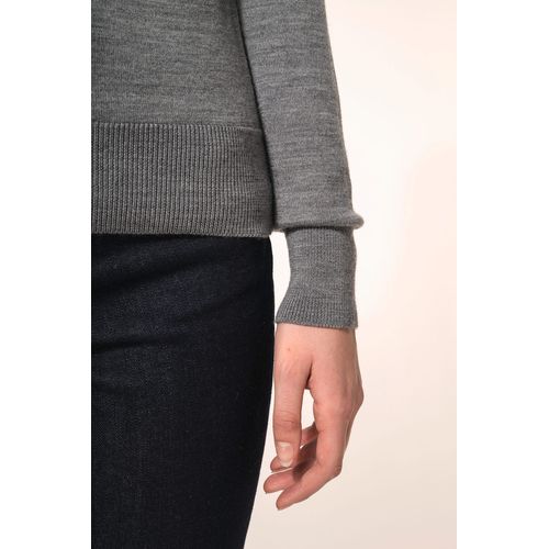 Pull Mérinos col roulé femme thumbnail 5