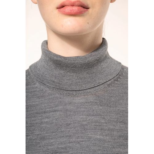 Pull Mérinos col roulé femme thumbnail 4