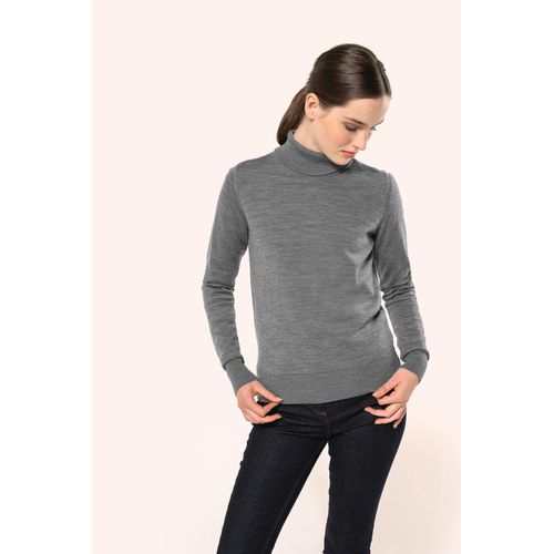 Pull Mérinos col roulé femme thumbnail 6