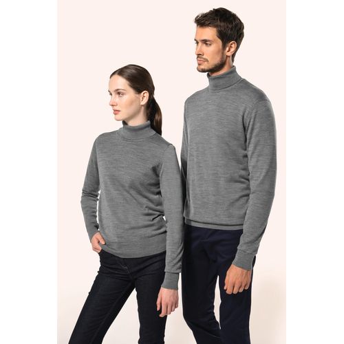 Pull Mérinos col roulé femme thumbnail 10