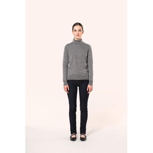 Pull Mérinos col roulé femme thumbnail 15