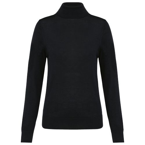 Pull Mérinos col roulé femme - 13
