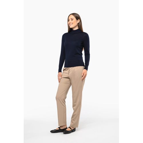 Pull Mérinos col roulé femme thumbnail 5