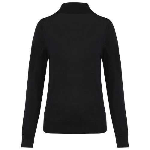 Pull Mérinos col roulé femme - 14