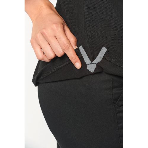 Polo bicolore écoresponsable manches courtes unisexe - 14