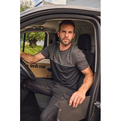 T-shirt bicolore écoresponsable manches courtes unisexe - 14