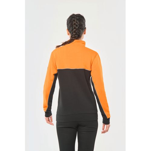 Sweat-shirt écoresponsable col zippé unisexe thumbnail 6