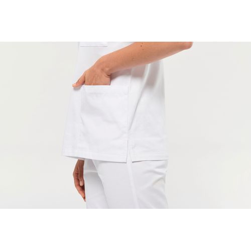 Tunique coton manches courtes unisexe - 15