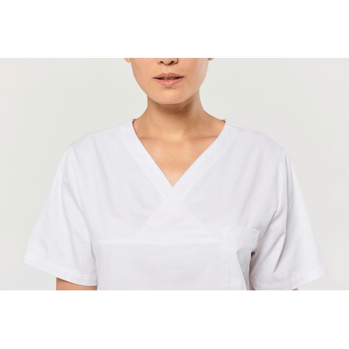 Tunique coton manches courtes unisexe - 14