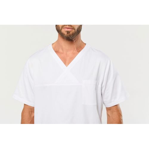 Tunique coton manches courtes unisexe - 12