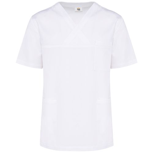 Tunique coton manches courtes unisexe - 16