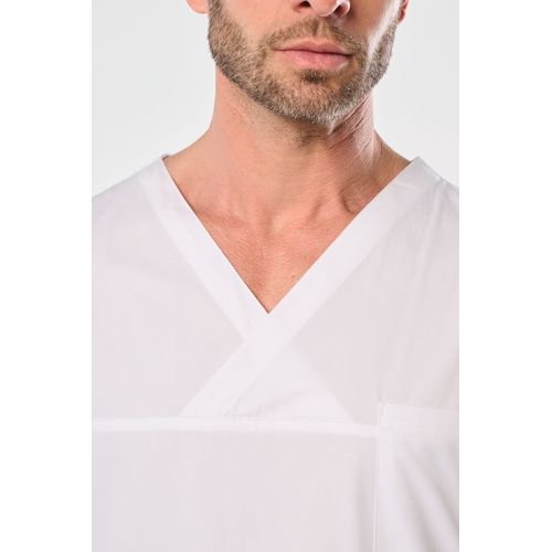 Tunique coton manches courtes unisexe - 7