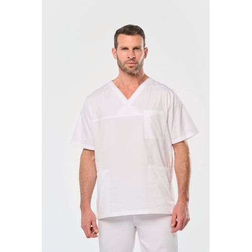 Tunique coton manches courtes unisexe - 2