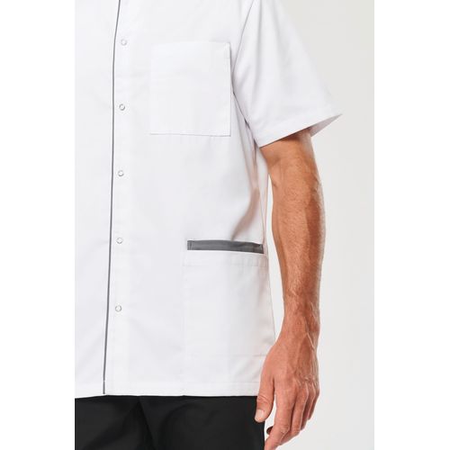 Blouse polycoton avec boutons-pression homme - 11