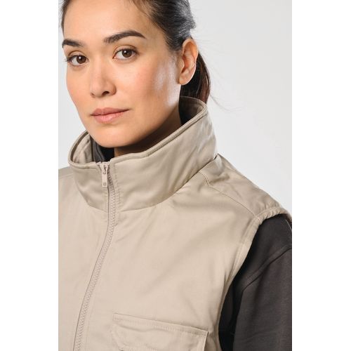 Gilet polycoton multipoches rembourré unisexe - 14