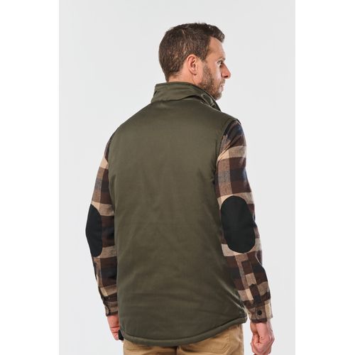 Gilet polycoton multipoches rembourré unisexe - 3
