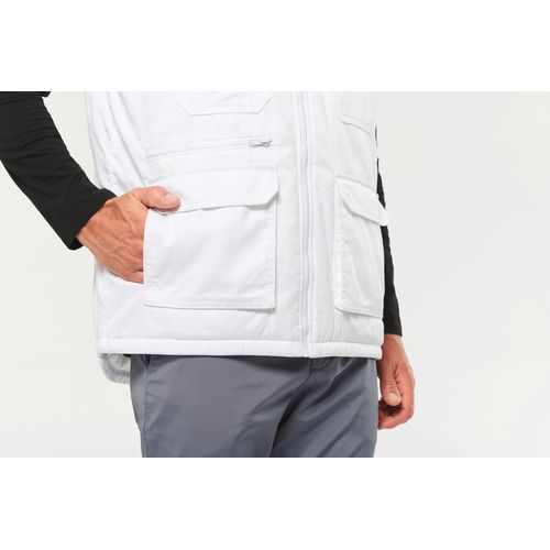 Gilet polycoton multipoches rembourré unisexe - 21
