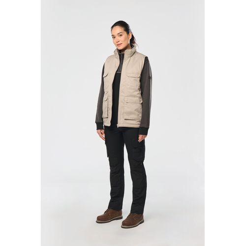 Gilet polycoton multipoches rembourré unisexe - 13
