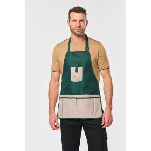 Tablier de jardinier imperméable écoresponsable unisexe