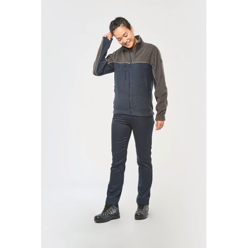 Veste micropolaire bicolore écoresponsable unisexe - 9