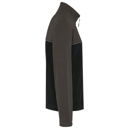 Veste micropolaire bicolore écoresponsable unisexe - 15
