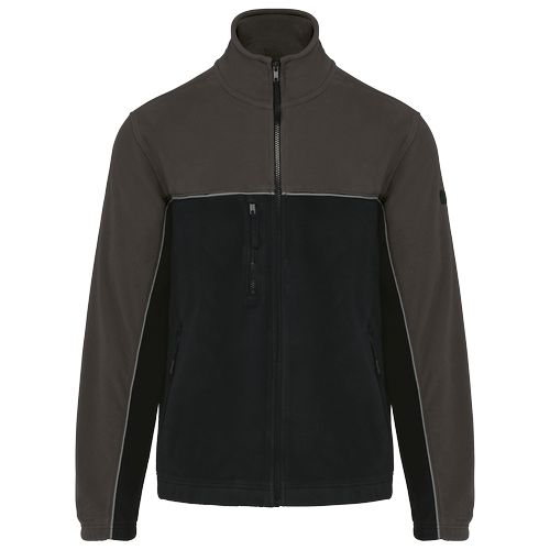 Veste micropolaire bicolore écoresponsable unisexe - 14