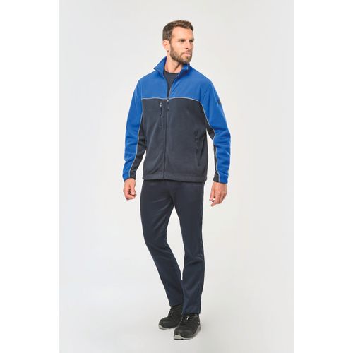 Veste micropolaire bicolore écoresponsable unisexe - 8