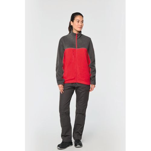 Veste micropolaire bicolore écoresponsable unisexe - 3