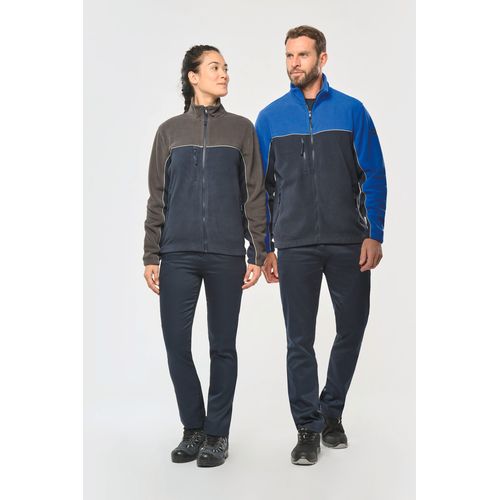 Veste micropolaire bicolore écoresponsable unisexe - 4