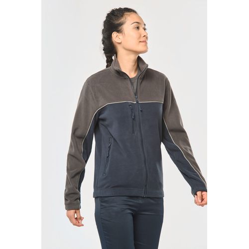 Veste micropolaire bicolore écoresponsable unisexe - 7