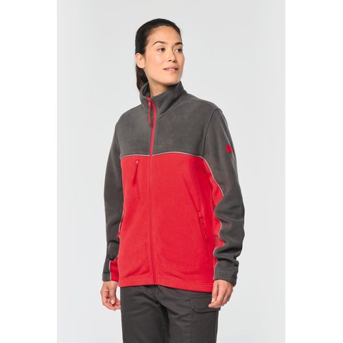 Veste micropolaire bicolore écoresponsable unisexe - 1
