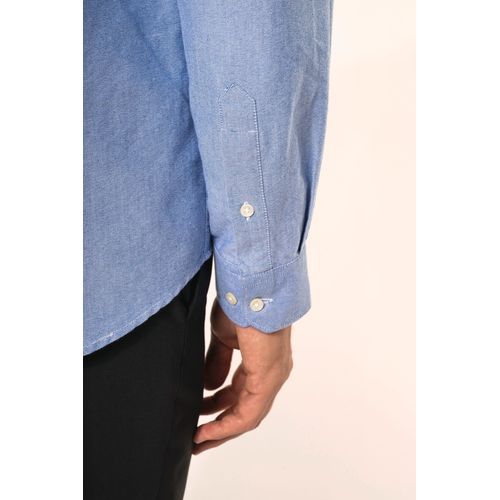 Chemise Oxford manches longues homme - 6