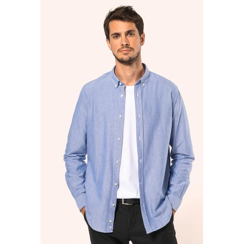 Chemise Oxford manches longues homme - 7