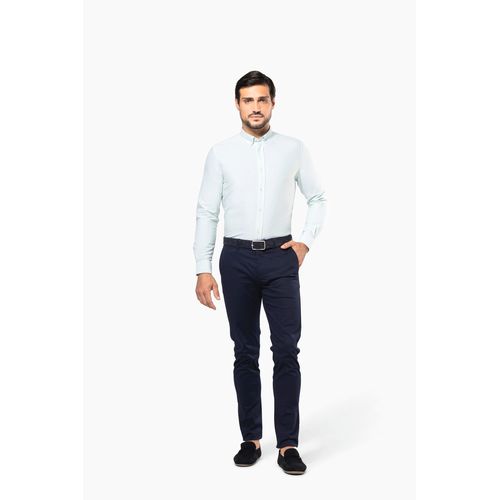 Chemise Oxford manches longues homme - 4