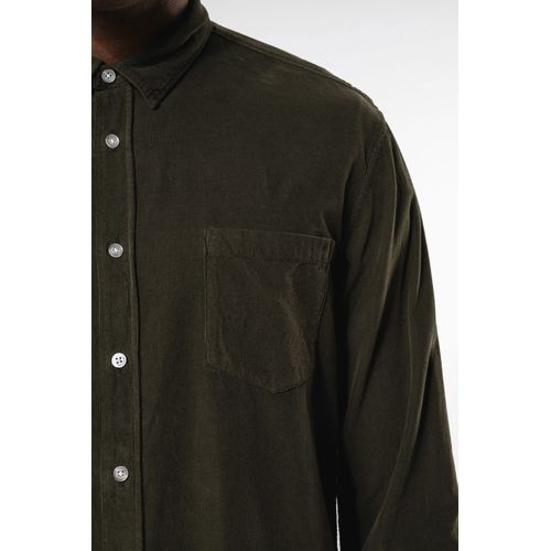 Chemise manches longues en velours homme thumbnail 5