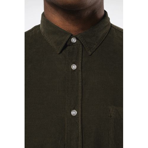 Chemise manches longues en velours homme thumbnail 4