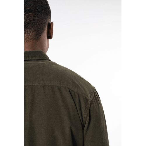 Chemise manches longues en velours homme thumbnail 7