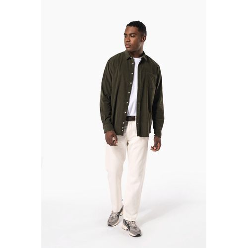 Chemise manches longues en velours homme thumbnail 9