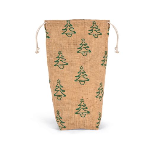 Porte-bouteille avec motifs de Noël - 1