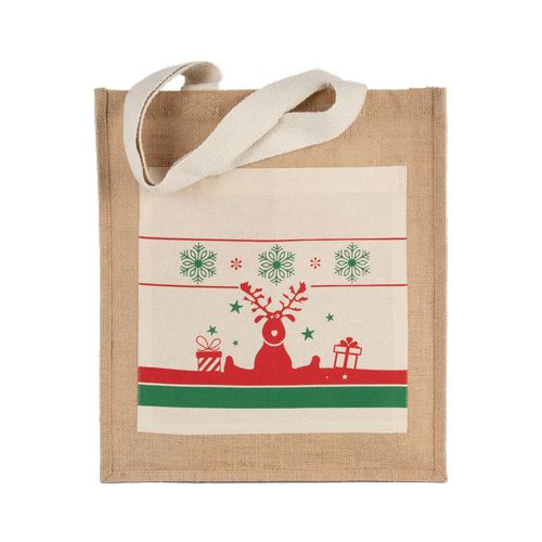 Sac shopping avec motifs de Noël - 2