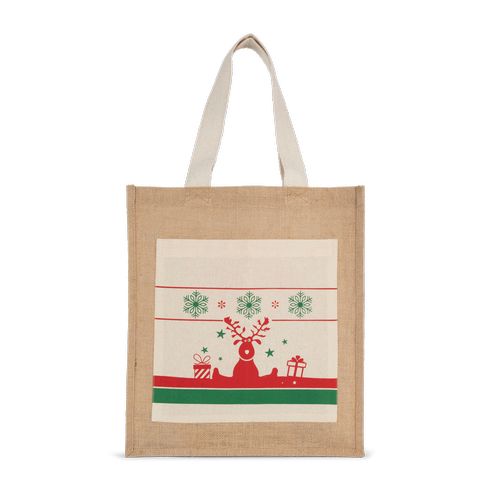 Sac shopping avec motifs de Noël - 2